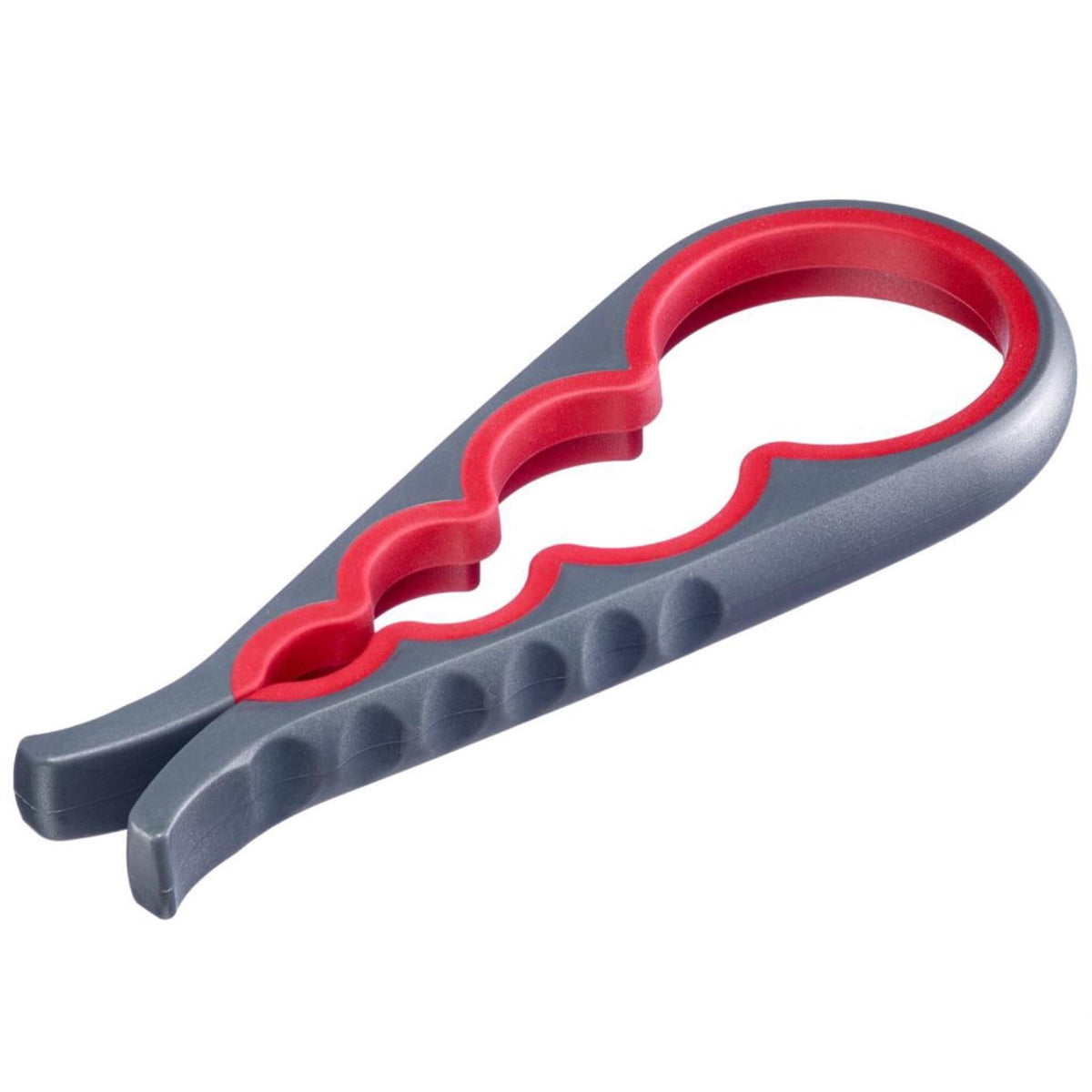 Westmark jar, lid and bottle opener, length: 23 cm, high-quality plastic, moby dick, anthracite red, 10482270