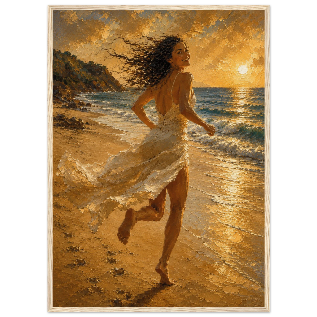MEDITERRANEAN STUDIES — The Wild Light, Framed Art Print