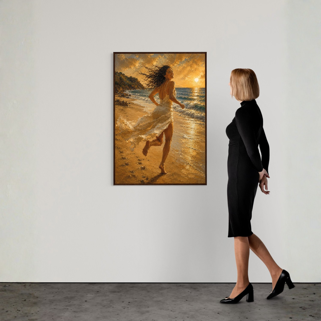 MEDITERRANEAN STUDIES — The Wild Light, Framed Art Print