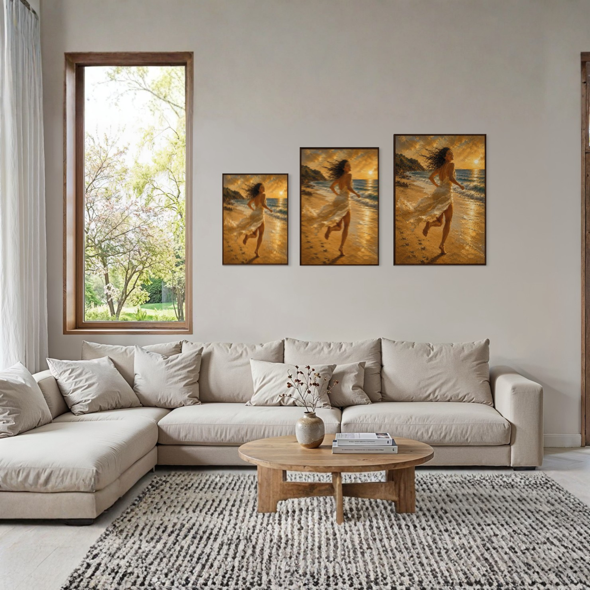 MEDITERRANEAN STUDIES — The Wild Light, Framed Art Print