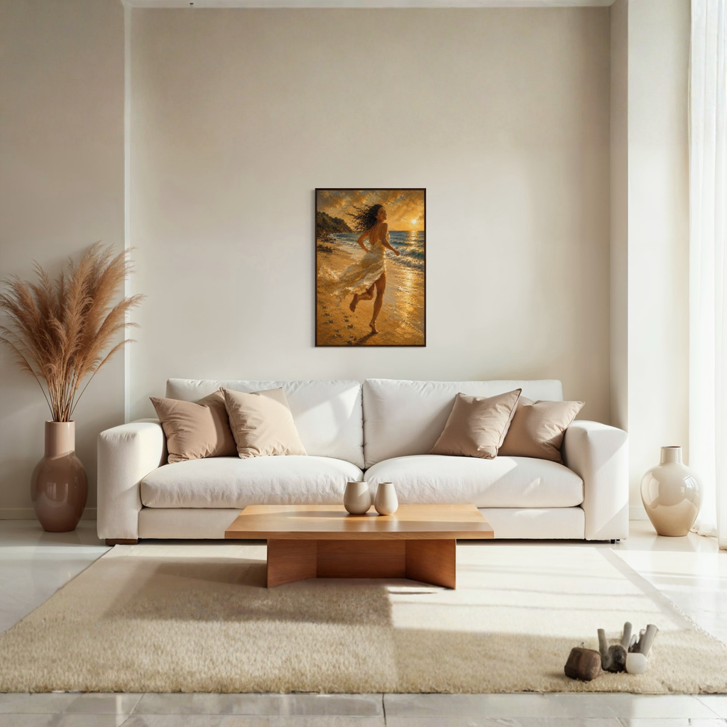 MEDITERRANEAN STUDIES — The Wild Light, Framed Art Print
