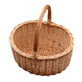 Jumbo Buff Hollander Wicker Shopping Basket