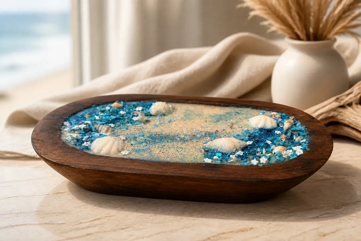 Sea Salt & Rosemary — Sea Salt & Fresh Rosemary Candle